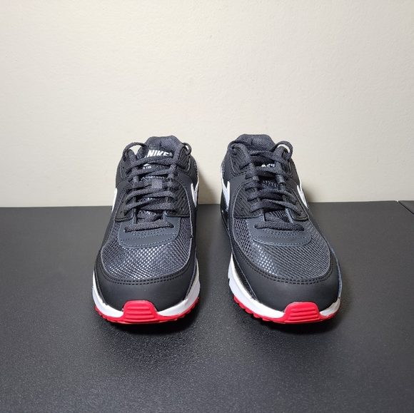 Nike Air Max 90 GS Dark Smoke White DH4349 001 Kids Shoes Youth NEWUS Size 6Y - Picture 6 of 11